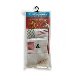 Тенісні носки Pro Kennex 1-pair/white/red/black