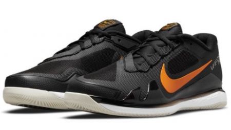 Тенісні кросівки чоловічі Nike Air Zoom Vapor Pro black/sunset/white/light bone Тенісні кросівки чоловічі Nike Air Zoom Vapor Pro black/sunset/white/light bone