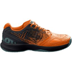 Теннисные кроссовки мужские Wilson Kaos Comp orange tiger/black/north atlantic Теннисные кроссовки мужские Wilson Kaos Comp orange tiger/black/north atlantic