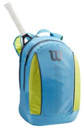 Теннисный рюкзак детский Wilson Youth Backpack blue/lime green/navy