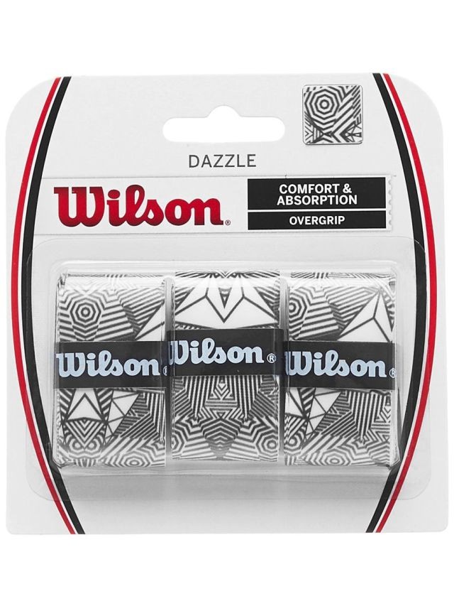 Намотка Wilson Dazzle (3 шт.) black/white