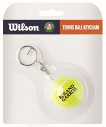 Брелок Wilson Tennis Ball Keychain Roland Garros yellow