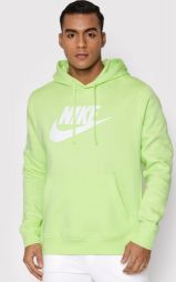 Реглан мужской Nike Sportswear Club Hoodie green Реглан мужской Nike Sportswear Club Hoodie green