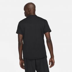 Теннисная футболка мужская Nike Court Polo Blade black/white