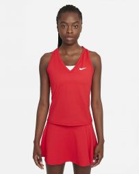 Теннисная майка женская Nike Court Victory Tank university red/university red/white Теннисная майка женская Nike Court Victory Tank university red/university red/white
