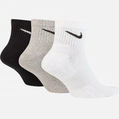 Nike Everyday Lightweight Ankle 3-pack/black/grey/white Nike Everyday Lightweight Ankle 3-pack/black/grey/white