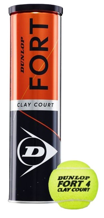 Dunlop Fort Clay Court 4-Ball
