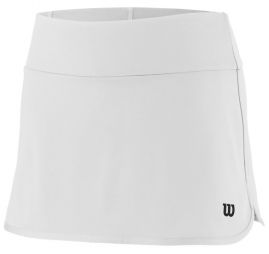 Тенісна спідничка дитяча Wilson Team 11 Skirt white/black Тенісна спідничка дитяча Wilson Team 11 Skirt white/black