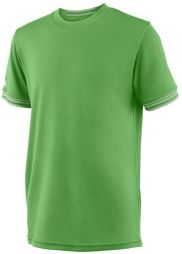 Тенісна футболка дитяча Wilson Team Solid Crew T-Shirt andrean toucan Тенісна футболка дитяча Wilson Team Solid Crew T-Shirt andrean toucan