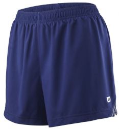 Теннисные шорты женские Wilson Team 3.5 Short blue depths