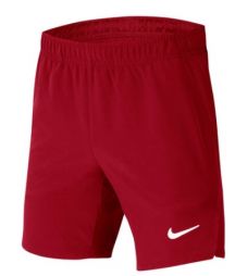 Тенісні шорти дитячі Nike Boys Court Flex Ace Short gym red/white Тенісні шорти дитячі Nike Boys Court Flex Ace Short gym red/white