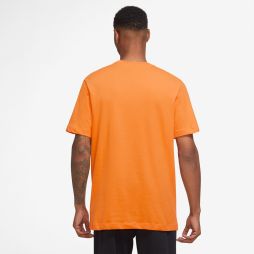 Теннисная футболка мужская Nike Dry Tee Dfc Crew Solid kumquat/black