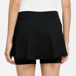 Тенісна спідничка жіноча Nike Flouncy Skirt black/white Тенісна спідничка жіноча Nike Flouncy Skirt black/white