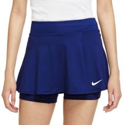 Тенісна спідничка жіноча Nike Flouncy Skirt deep royal blue/white Тенісна спідничка жіноча Nike Flouncy Skirt deep royal blue/white
