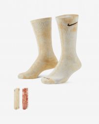 Носки тенісні Nike Everyday Plus Cushioned Tie-Dye Crew 2 пари orange/black Носки тенісні Nike Everyday Plus Cushioned Tie-Dye Crew 2 пари orange/black