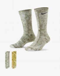 Носки тенісні Nike Everyday Plus Cushioned Tie-Dye Crew 2 пари brown/black Носки тенісні Nike Everyday Plus Cushioned Tie-Dye Crew 2 пари brown/black