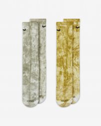 Носки тенісні Nike Everyday Plus Cushioned Tie-Dye Crew 2 пари brown/black Носки тенісні Nike Everyday Plus Cushioned Tie-Dye Crew 2 пари brown/black