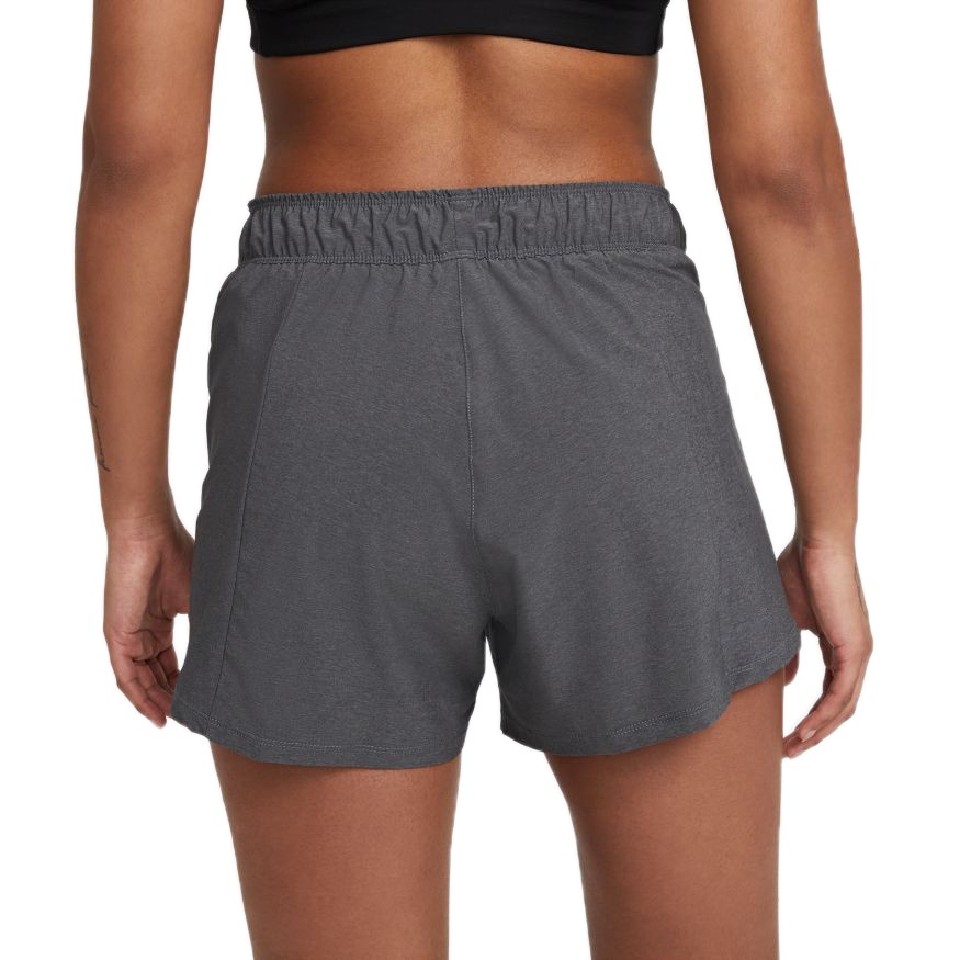Теннисные шорты женские Nike Flex 2in1 Short black/htr/black/black