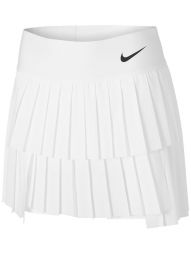 Теннисная юбка женская Nike Court Advantage Skirt Pleated white/black