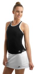 Тенісна спідничка жіноча Adidas T19 Skirt Women white/black Тенісна спідничка жіноча Adidas T19 Skirt Women white/black