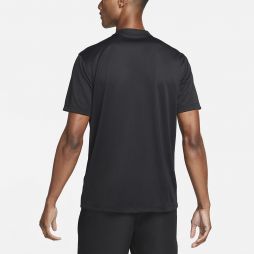 Теннисная футболка мужская Nike Blade Solid Polo black/white