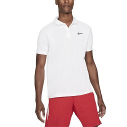 Теннисная футболка мужская Nike Victory Polo white/black