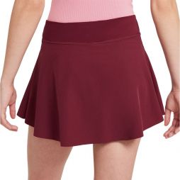 Теннисная юбка женская Nike Club Tennis Skirt dark beetroot/dark beetroot