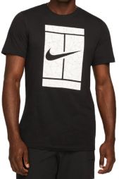 Теннисная футболка мужская Nike Spring Seasonal Court T-Shirt black