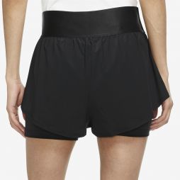 Теннисные шорты женские Nike Court Advantage Short black/white