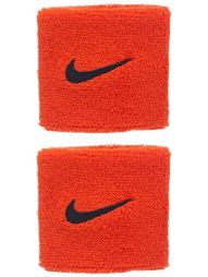 Напульсник Nike Swoosh Wristbands team orange/college navy Напульсник Nike Swoosh Wristbands team orange/college navy