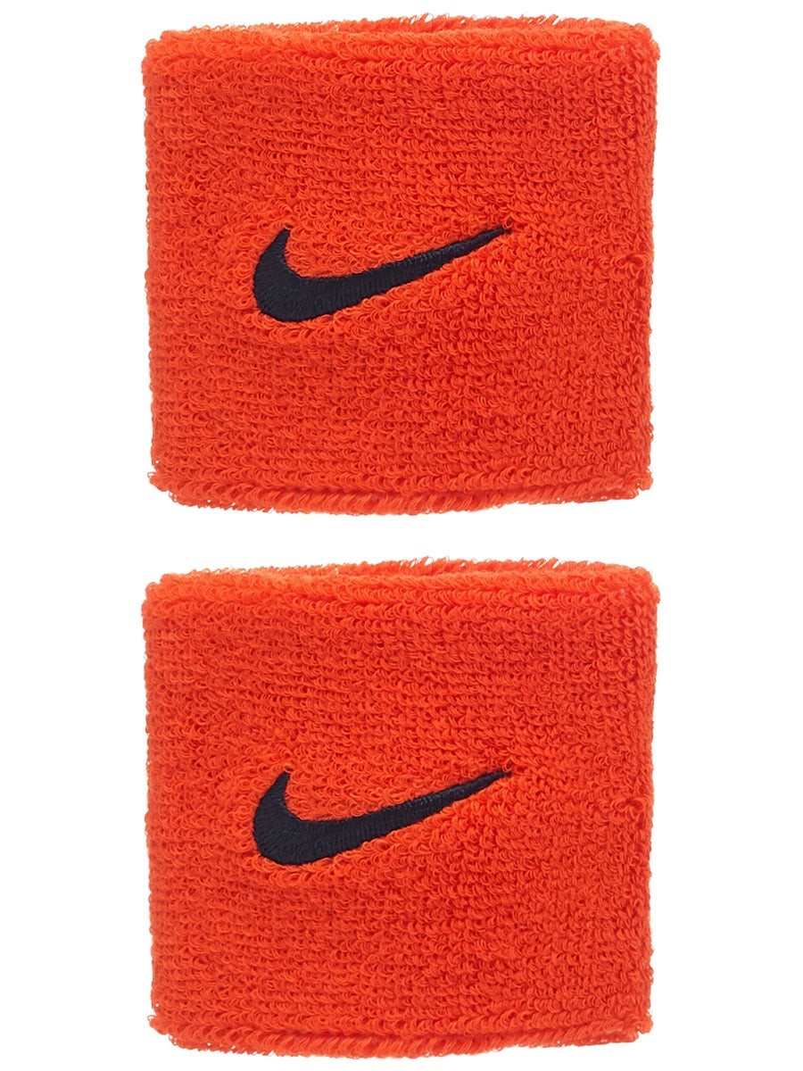 Напульсник Nike Swoosh Wristbands team orange/college navy