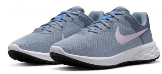 Кросівки жіночі біг/фітнес Nike Revolution 6 grey/pink/white Кросівки жіночі біг/фітнес Nike Revolution 6 grey/pink/white