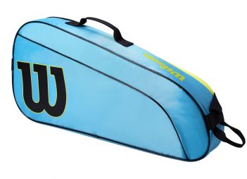 Теннисная сумка Wilson Junior Racket Bag 3 Pk blue/wild lime
