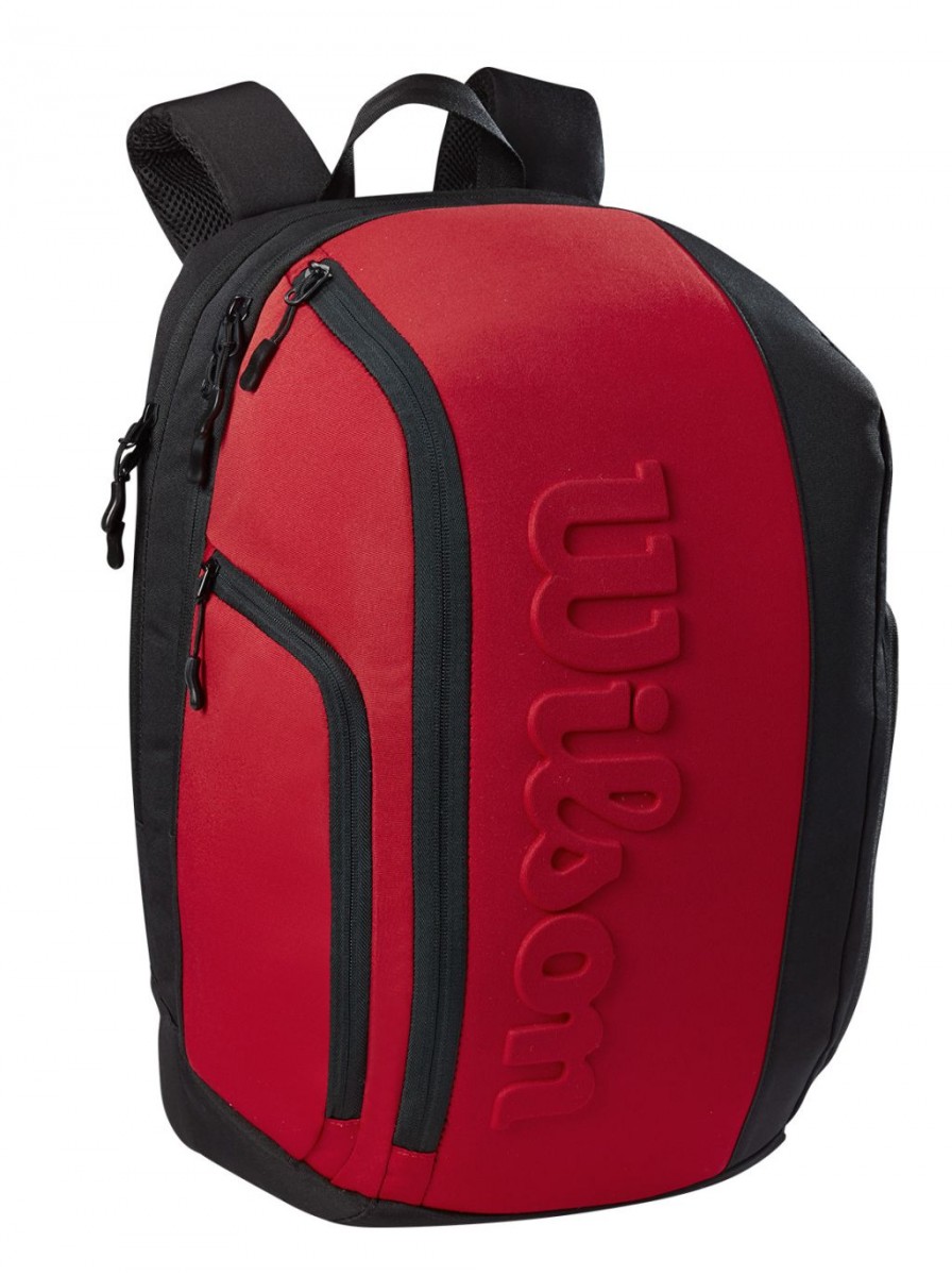 Теннисный рюкзак Wilson Super Tour Backpack Clash V2.0 red/black