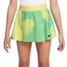 Тенісна спідничка дитяча Nike Court Victory Flouncy Printed Skirt light citron/light citron/b Тенісна спідничка дитяча Nike Court Victory Flouncy Printed Skirt light citron/light citron/b