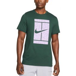 Теннисная футболка мужская Nike Spring Seasonal Court T-Shirt pro green