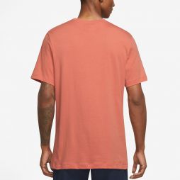 Теннисная футболка мужская Nike Spring Seasonal Court T-Shirt madder root