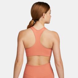 Топ женский Nike Swoosh Bra Non Pad madder root/white