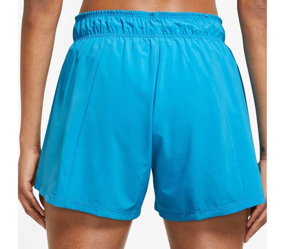 Теннисные шорты женские Nike Flex 2in1 Short laser blue/white