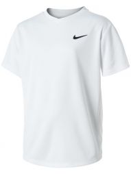 Тенісна футболка дитяча Nike Court Victory SS Top white/white/black Тенісна футболка дитяча Nike Court Victory SS Top white/white/black