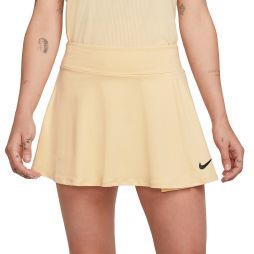 Тенісна спідничка жіноча Nike Flouncy Skirt pale vanilla/black Тенісна спідничка жіноча Nike Flouncy Skirt pale vanilla/black