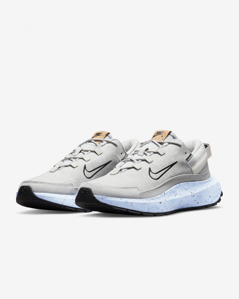 Кросівки чоловічі біг/фітнес Nike Crater Remixa grey fog/white