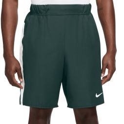 Теннисные шорты мужские Nike Court Flex Victory 9IN Short pro green/white