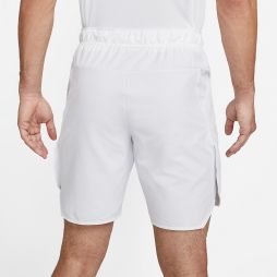 Теннисные шорты мужские Nike Court Advantage Short 9in white/white/black