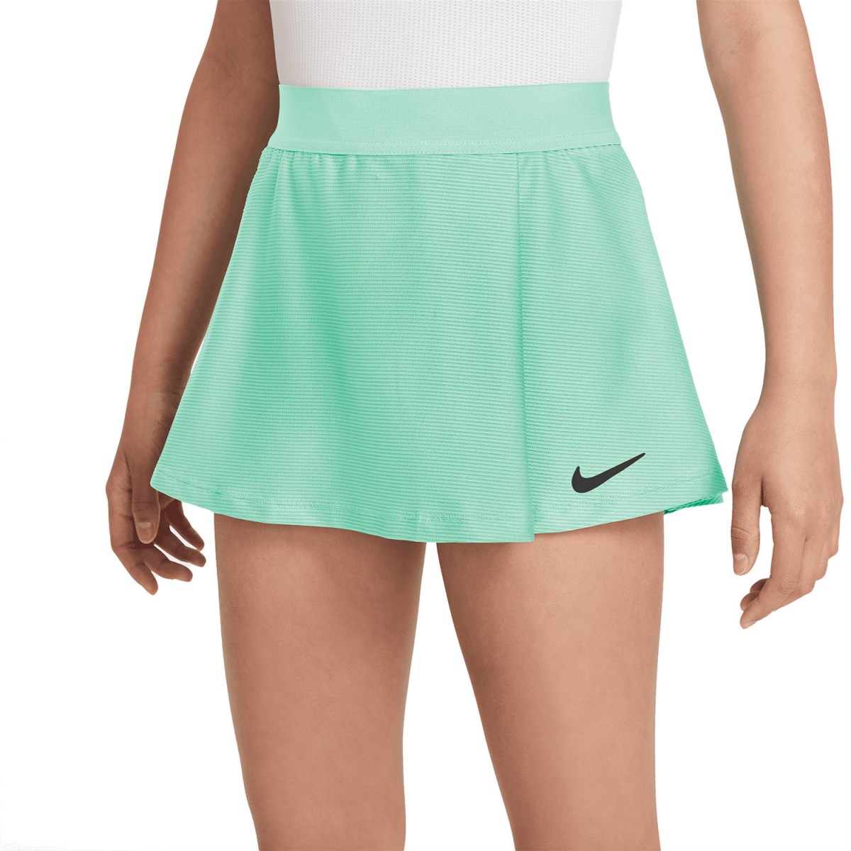 Теннисная юбка детская Nike Court Victory Flouncy Skirt mint foam/black