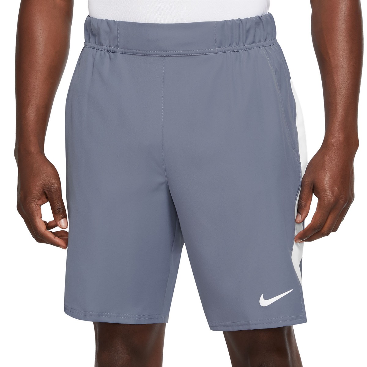 Теннисные шорты мужские Nike Court Flex Victory 9IN Short ashen slate/white