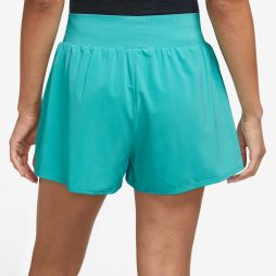 Теннисные шорты женские Nike Court Victory Short washed teal/white