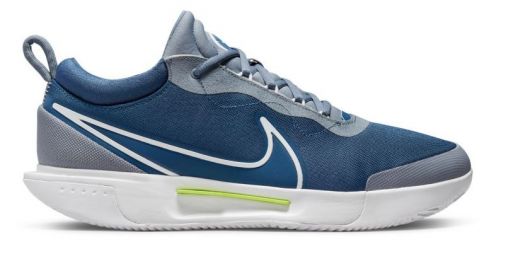 Тенісні кросівки чоловічі Nike Zoom Court Pro Грунт ashen slate/mystic navy/white volt Тенісні кросівки чоловічі Nike Zoom Court Pro Грунт ashen slate/mystic navy/white volt