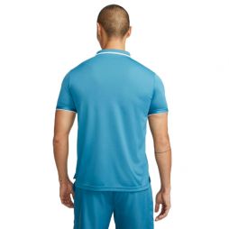 Теннисная футболка мужская Nike Victory Polo riftblue/white