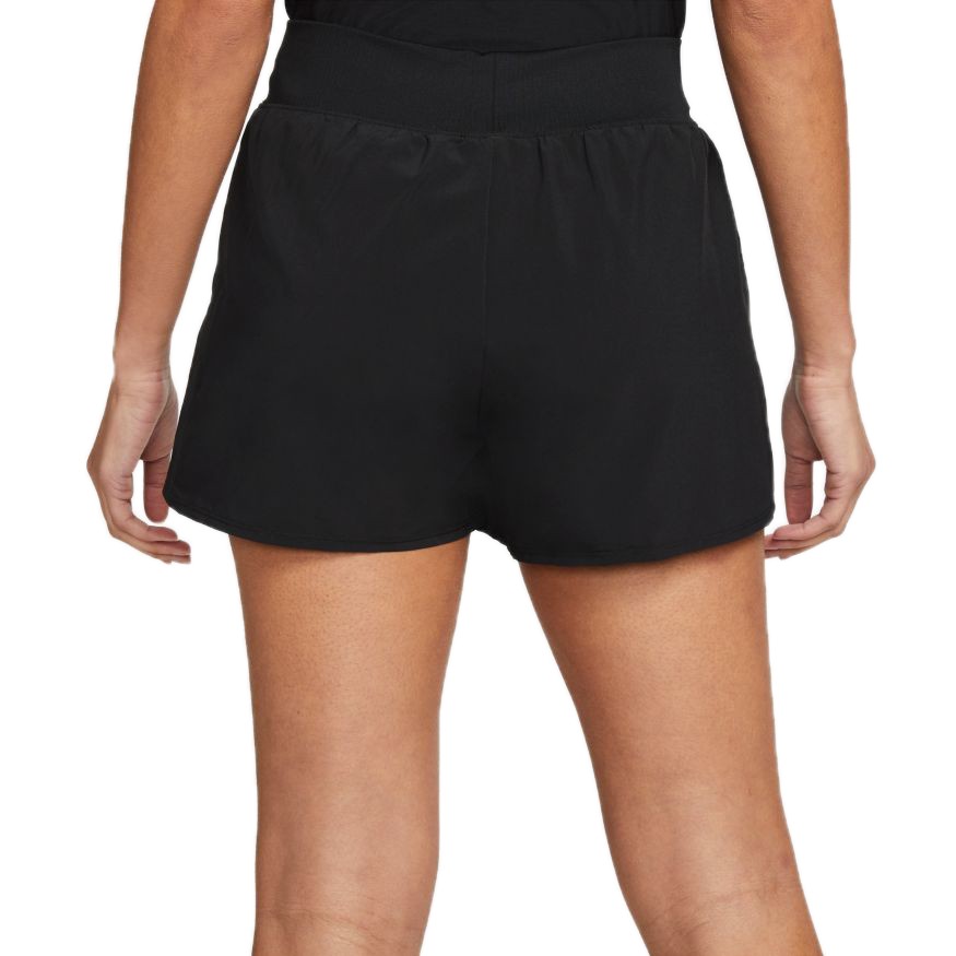 Теннисные шорты женские Nike Court Victory Short black/black/white